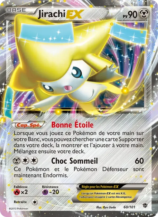 Carte Jirachi EX