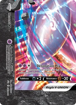 Carte Pokémon Mewtwo V-UNION — Promos Épée et Bouclier