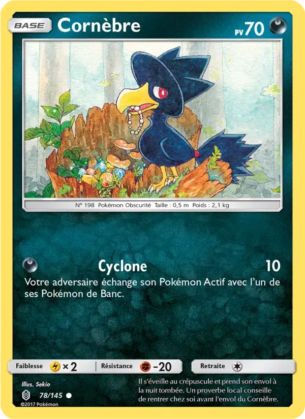 Carte Cornèbre