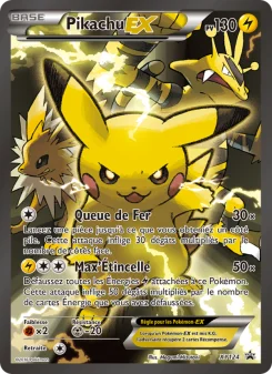 Carte Pikachu EX