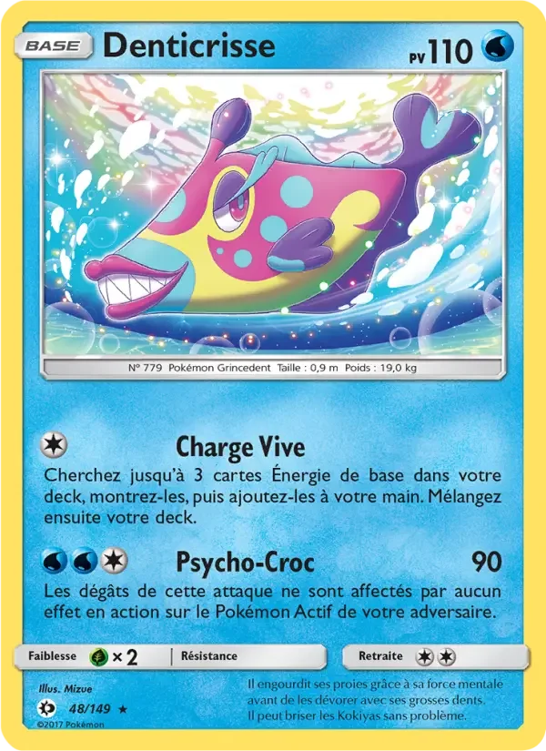 Carte Denticrisse