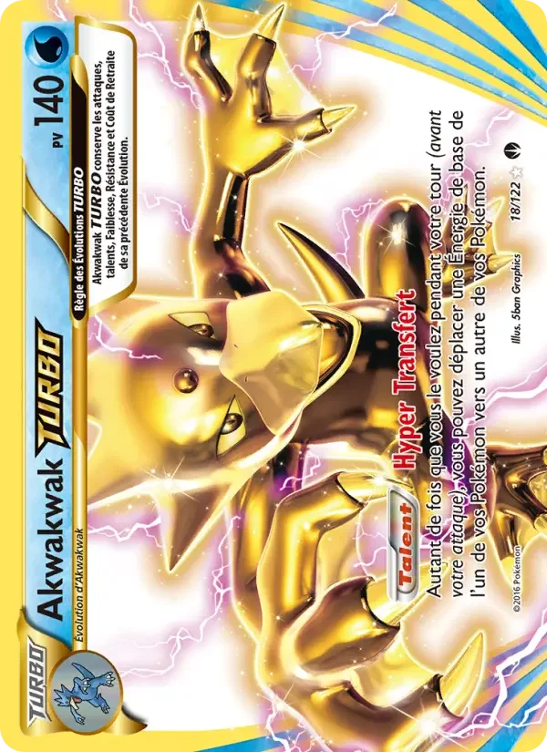 Carte Akwakwak TURBO