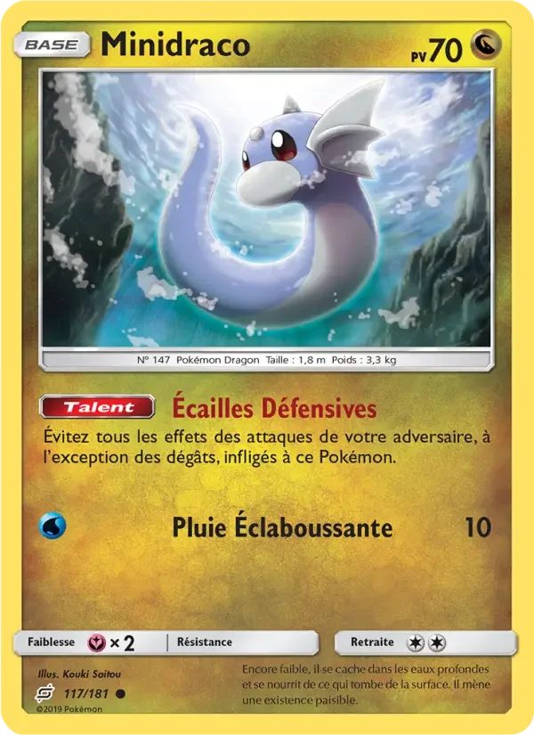 Carte Pokémon Minidraco — Duo de Choc