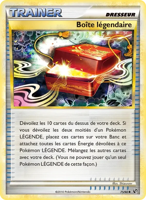 Carte Boîte légendaire