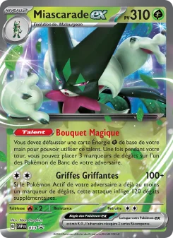 Carte Pokémon Miascarade-ex — Promos Écarlate et Violet