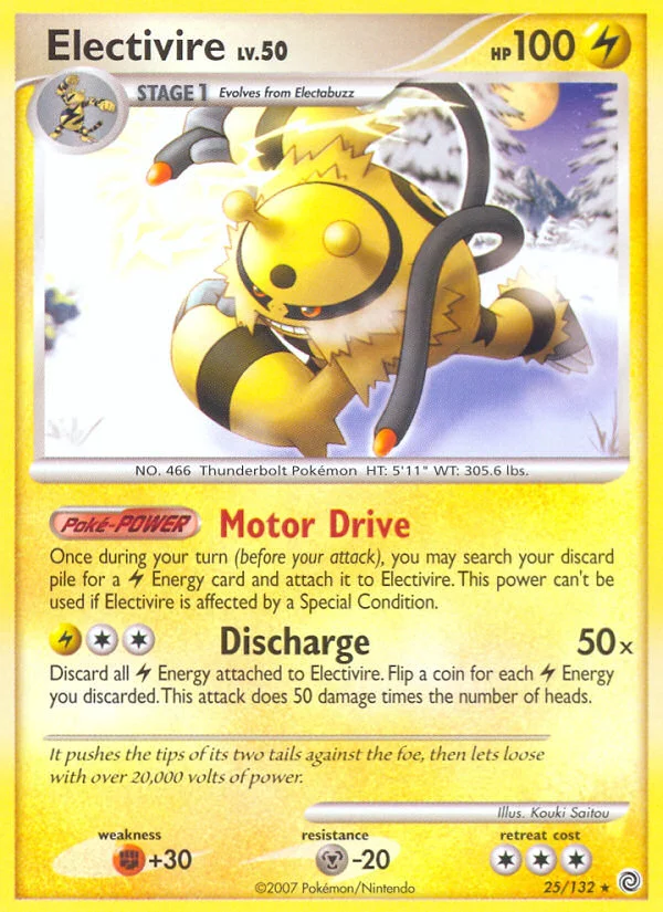 Carte Pokémon Elekable — Merveilles Secrètes