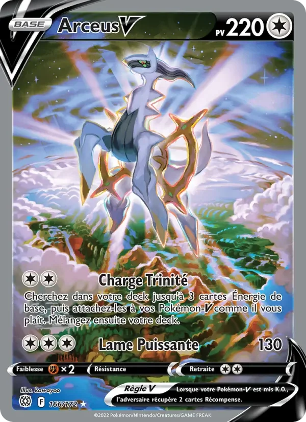 Carte Arceus V