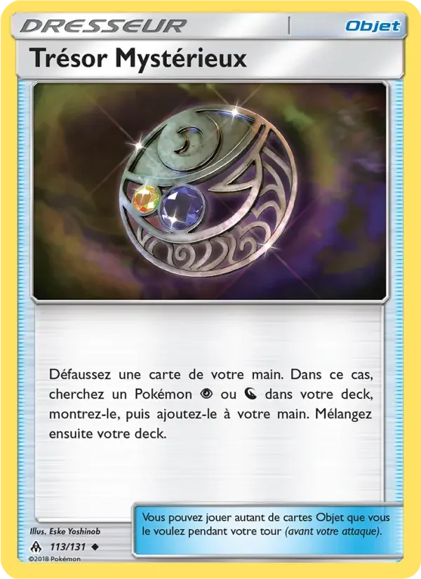 Carte Trésor Mystérieux