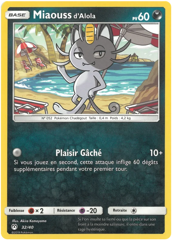 Carte Miaouss d'Alola