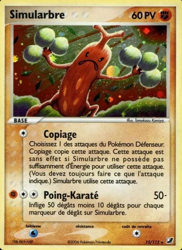 Carte Pokémon Simularbre — Forces Cachées