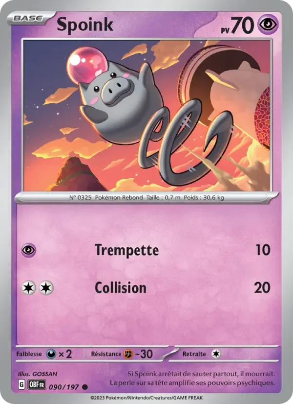 Carte Spoink