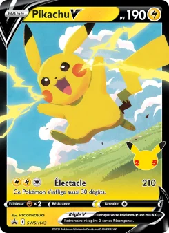 Carte Pikachu V