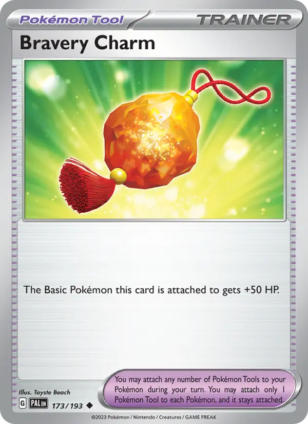 Carte Bravery Charm