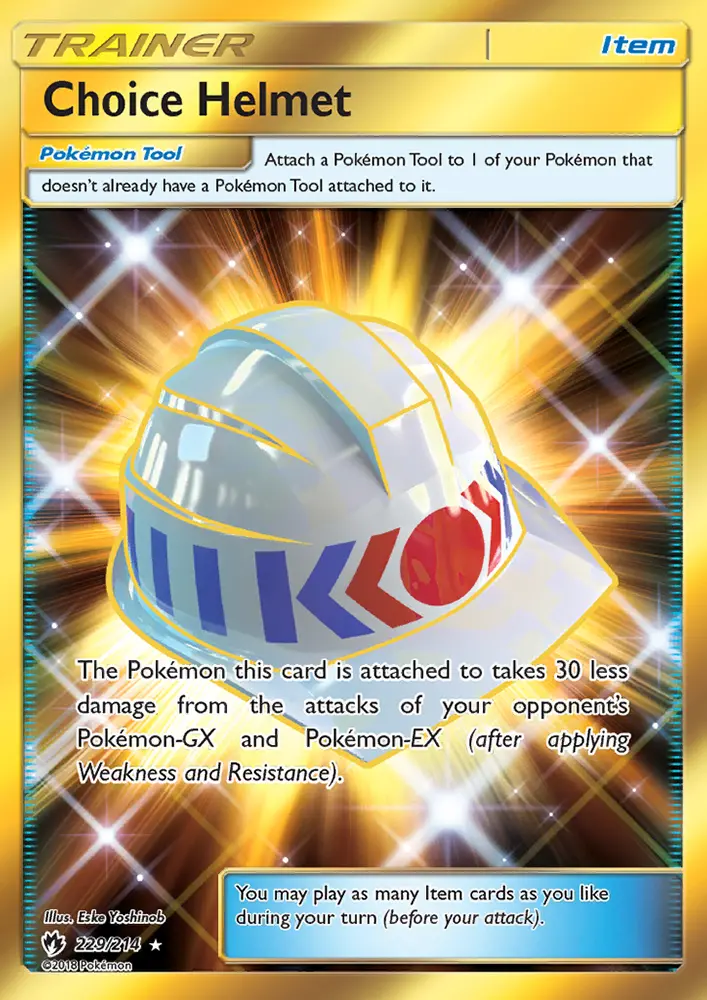 Carte Pokémon Choice Helmet — Promos Soleil et Lune