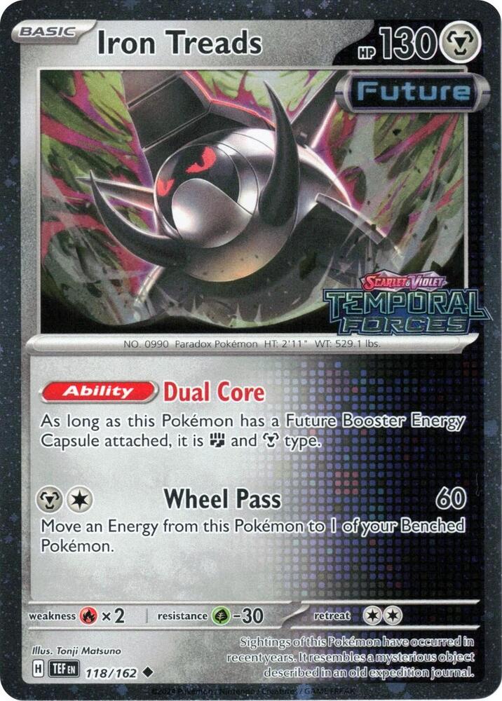 Carte Pokémon Roue-de-Fer — Forces Temporelles