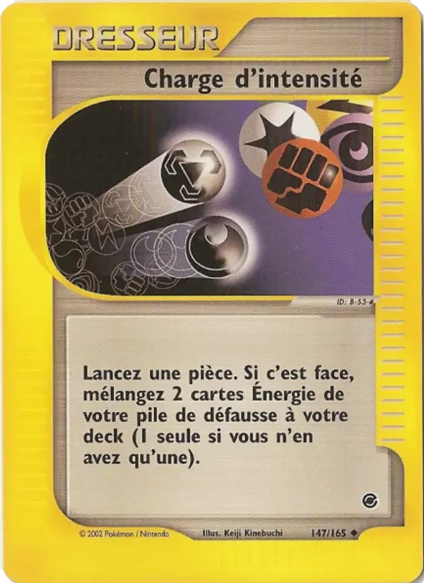 Carte Charge d'intensité