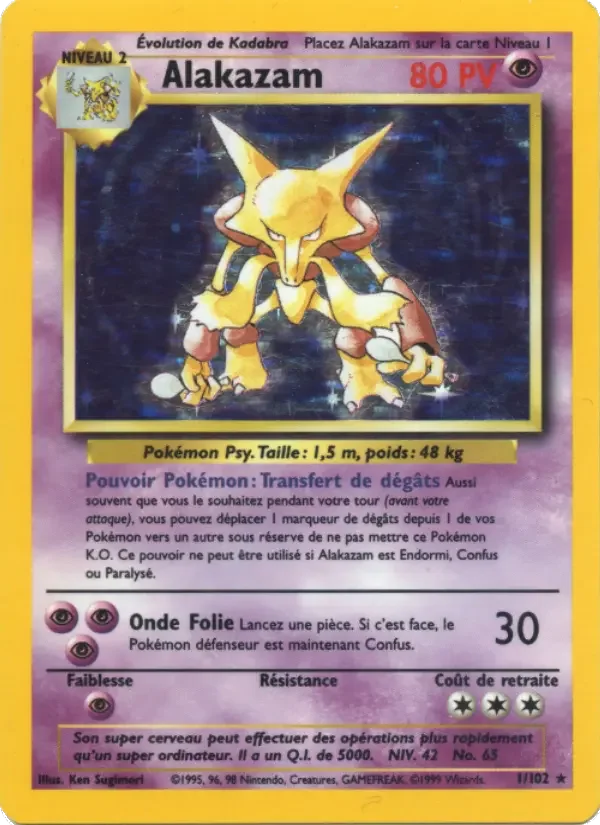 Carte Alakazam
