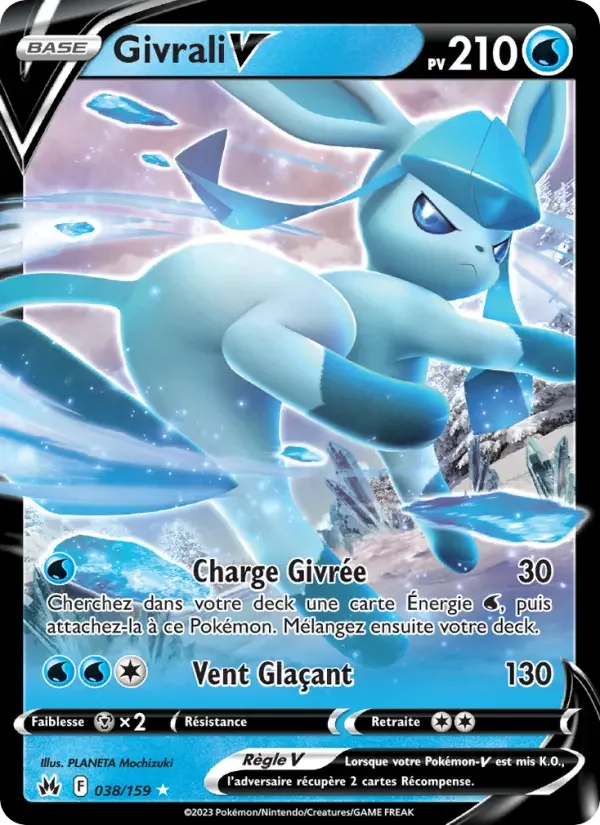 Carte Pokémon Givrali V — Zénith Suprême