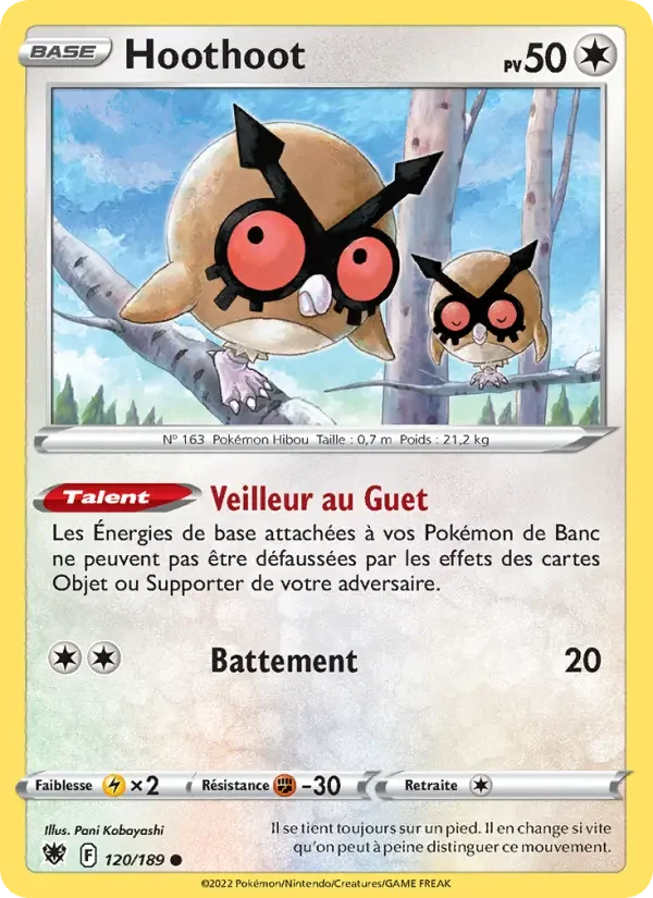 Carte Hoothoot