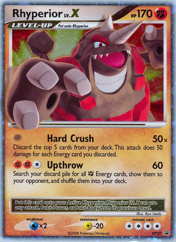 Carte Pokémon Rhinastoc — Promos Diamant et Perle