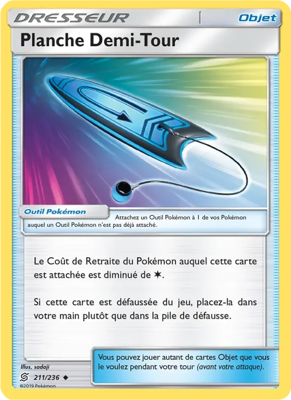 Carte Pokémon Planche Demi-Tour — Harmonie des Esprits