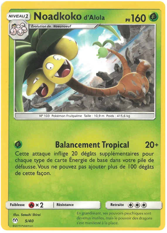 Carte Noadkoko d'Alola