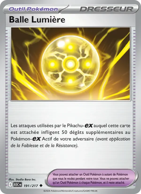Carte Balle Lumière