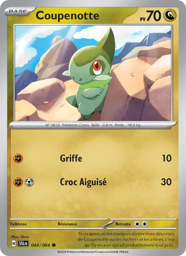Carte Coupenotte