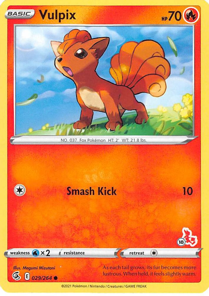 Carte Pokémon Goupix — Poing de Fusion