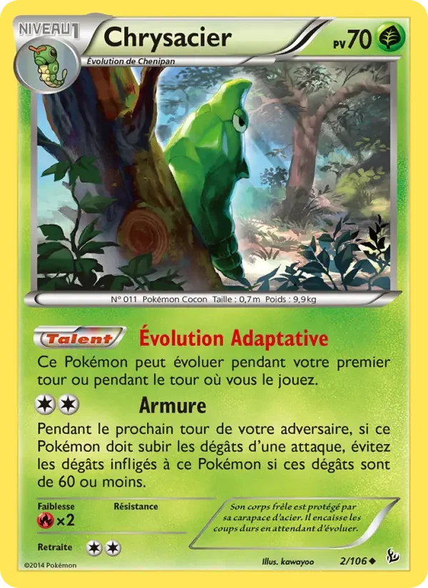 Carte Chrysacier