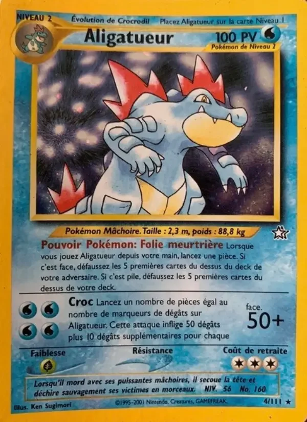 Carte Aligatueur