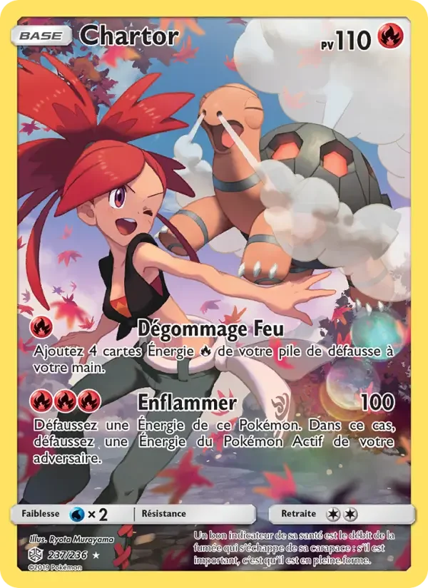 Carte Pokémon Chartor — Éclipse Cosmique