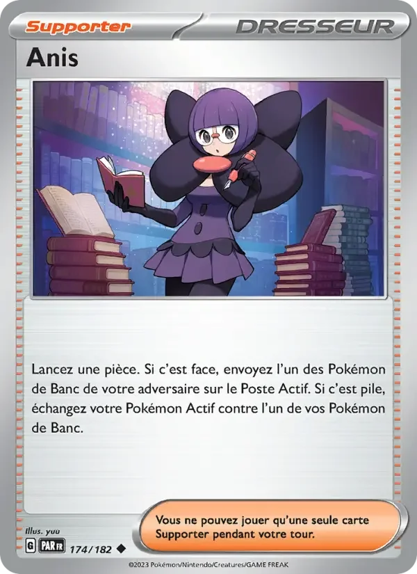 Carte Pokémon Anis — Faille Paradoxe
