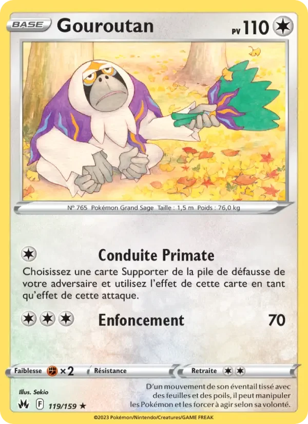 Carte Pokémon Gouroutan — Zénith Suprême