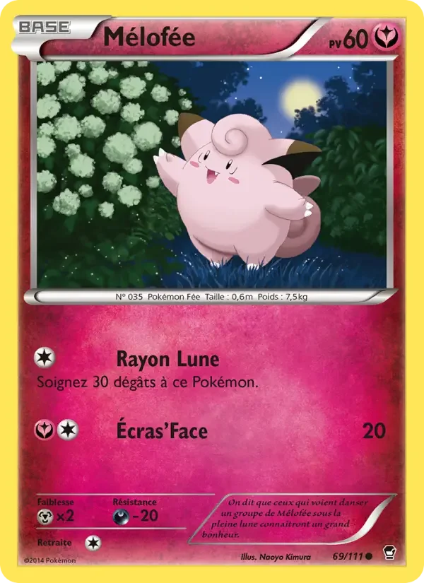 Carte Pokémon Mélofée — Poings Furieux