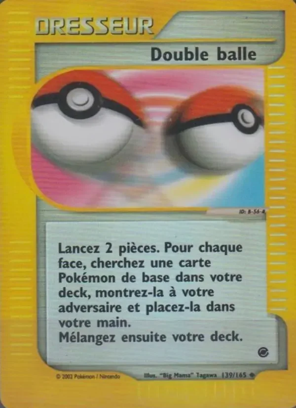 Carte Double balle