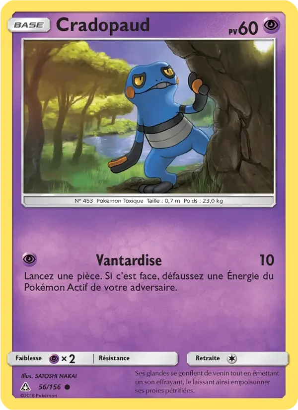 Carte Pokémon Cradopaud — Ultra-Prisme