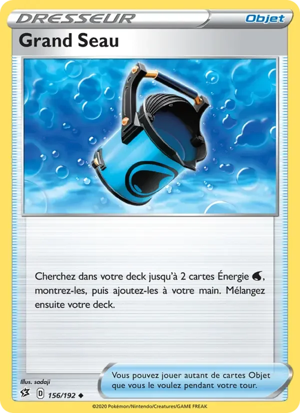 Carte Pokémon Grand Seau — Clash des Rebelles