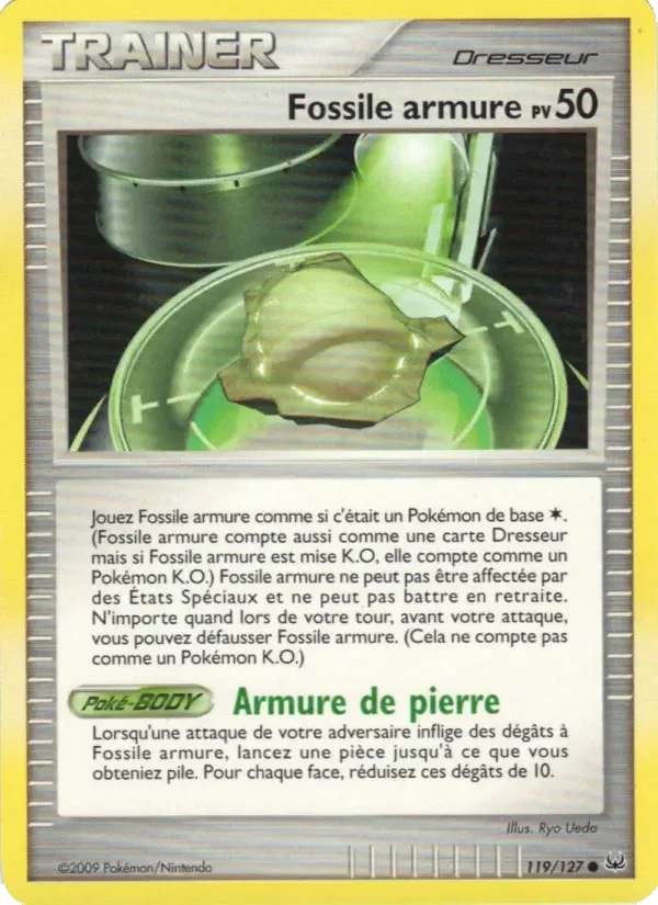 Carte Fossile armure
