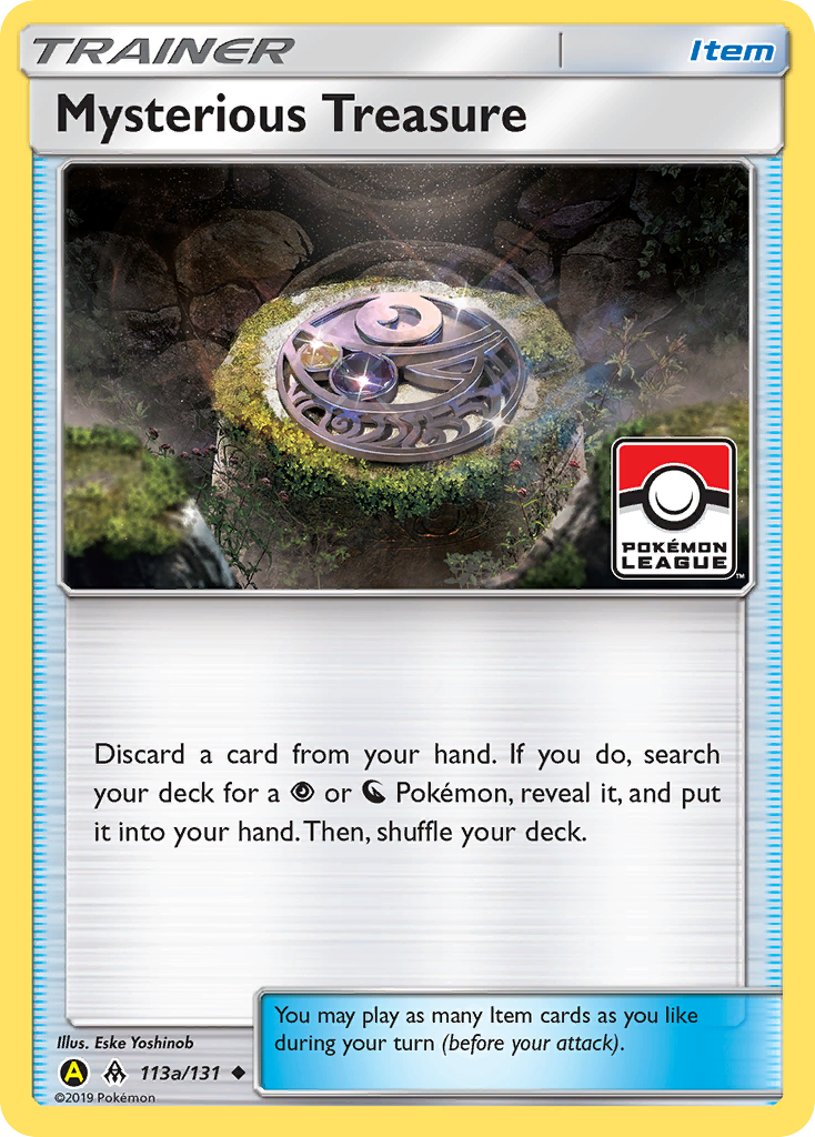 Carte Pokémon Mysterious Treasure — Lumière Interdite
