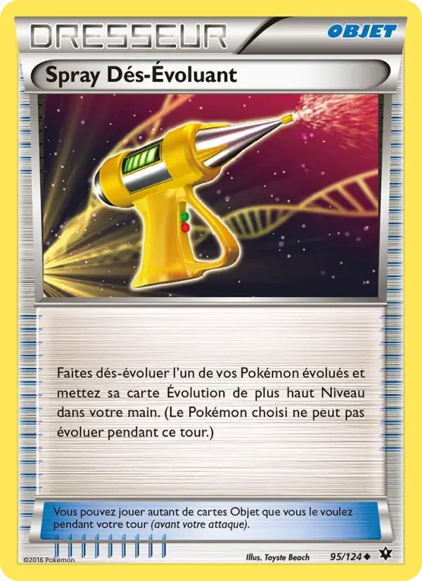 Carte Spray Dés-Évoluant