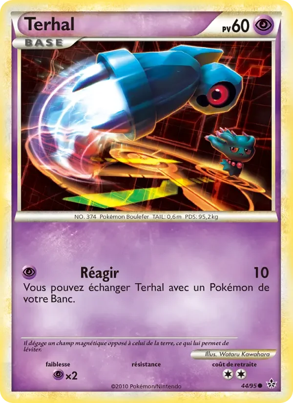 Carte Pokémon Terhal — Déchaînement