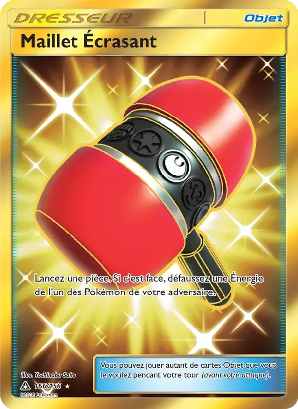 Carte Pokémon Maillet Écrasant — Ultra-Prisme