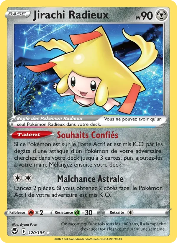 Carte Jirachi Radieux