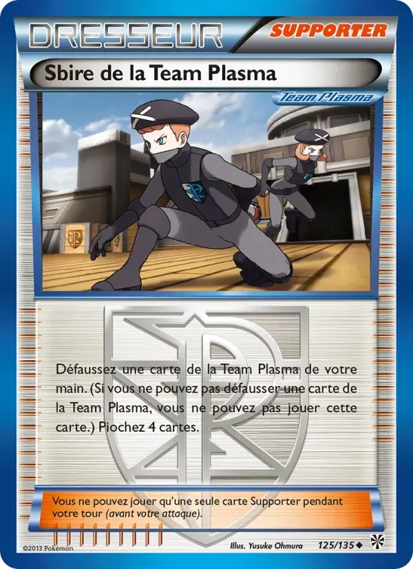 Carte Pokémon Sbire de la Team Plasma — Tempête Plasma
