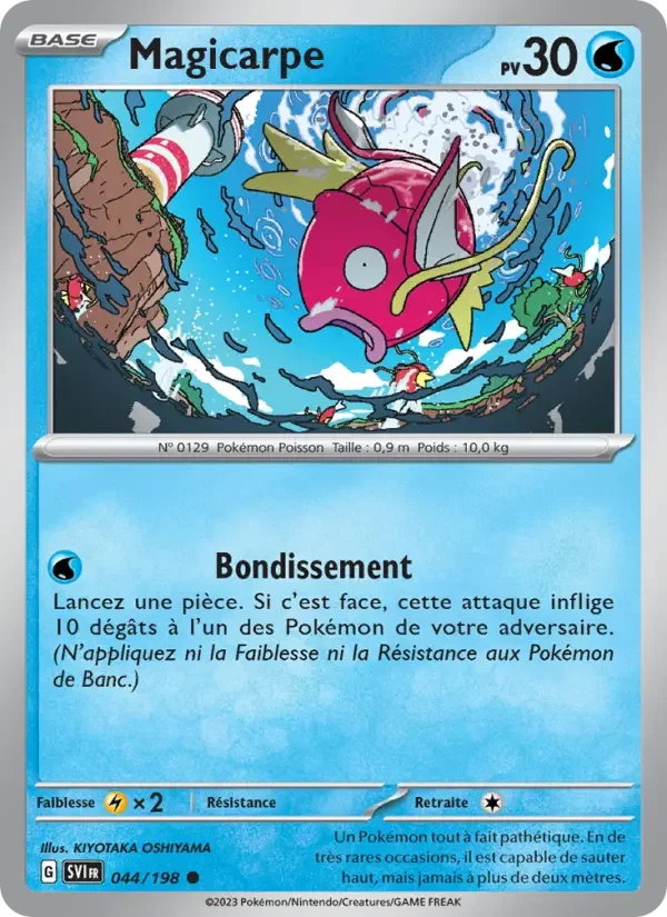 Carte Pokémon Magicarpe — Écarlate et Violet