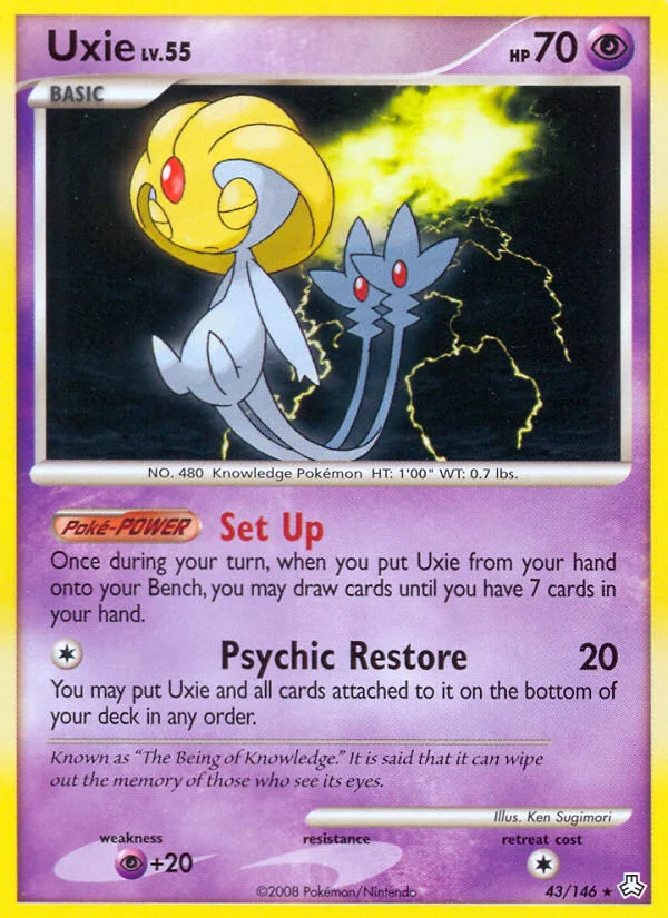 Carte Pokémon Créhelf — Éveil des Légendes