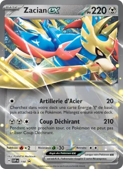 Carte Pokémon Zacian-ex — Promos Écarlate et Violet