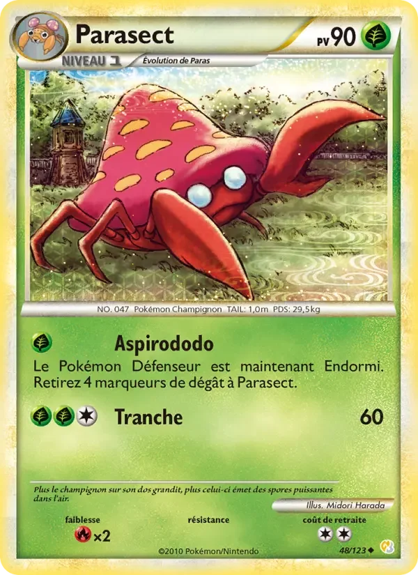 Carte Parasect