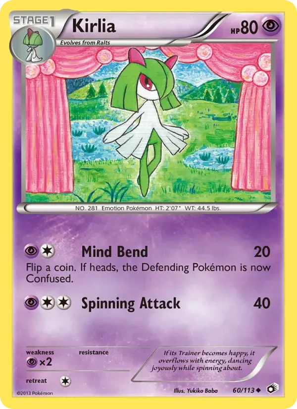 Carte Kirlia